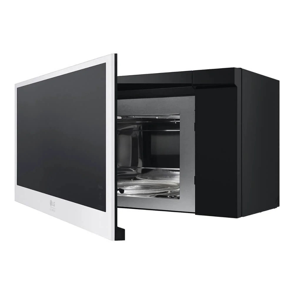 LG Studio MHES1738N 1.7 Cu. Ft. Essence White Over-the-Range Convection Microwave Oven