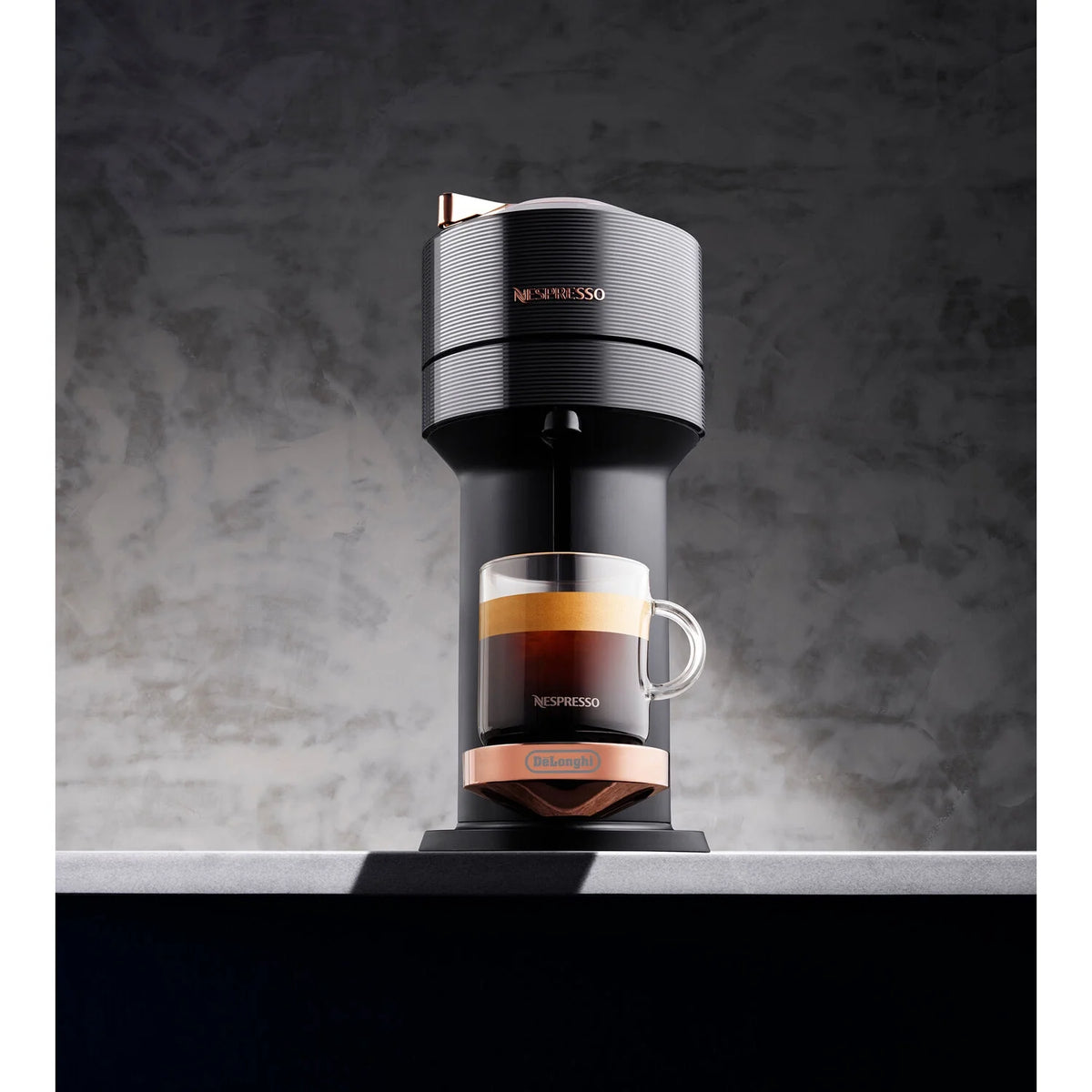 Nespresso Vertuo New Next Coffee and Espresso Maker by DeLonghi, Dark Gray, Single-Serve Brewers