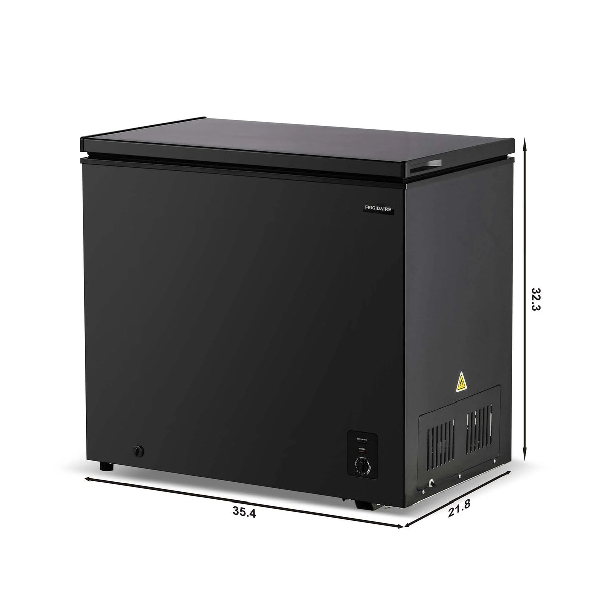 Frigidaire 7.0 Cu. ft. Chest Freezer, Black, EFRF7003-Black
