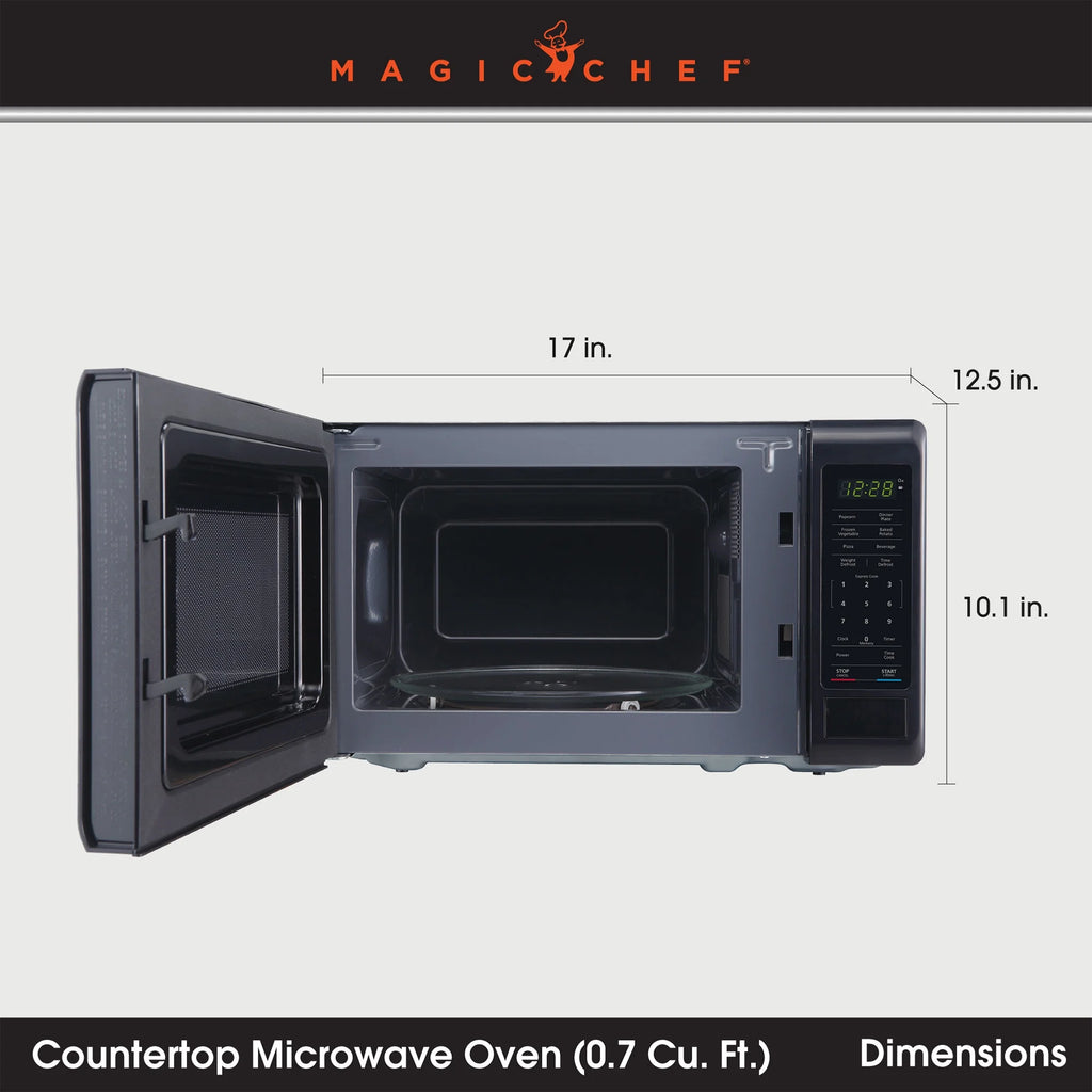 Magic Chef 0.9 cu ft Countertop Microwave Ovens in New Model