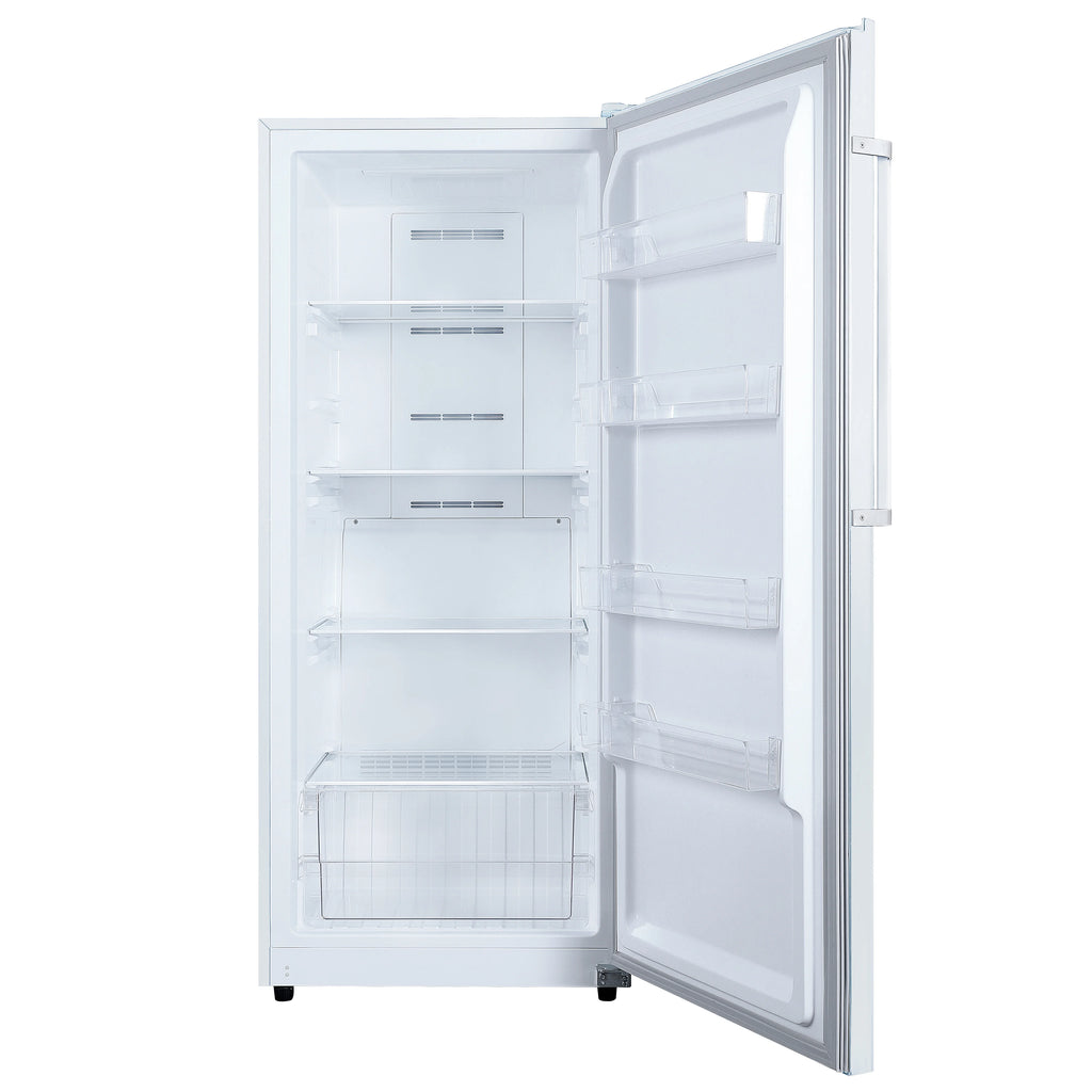 Premium Levella PFV1405XW 14 Cu. Ft. Frost Free Upright Freezer in White