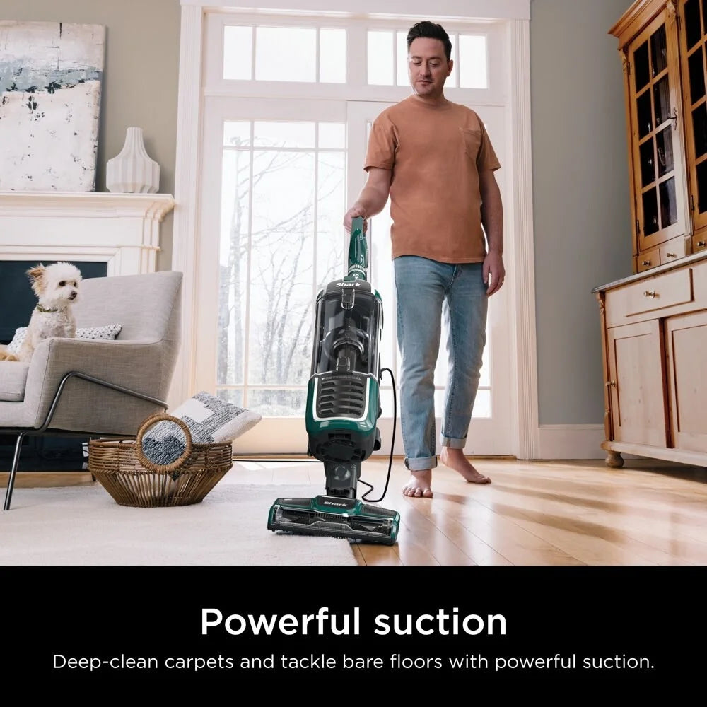 Restored Shark R-NV250 Navigator Swivel Pro Plus Upright Vacuum, Emerald - Refurbished