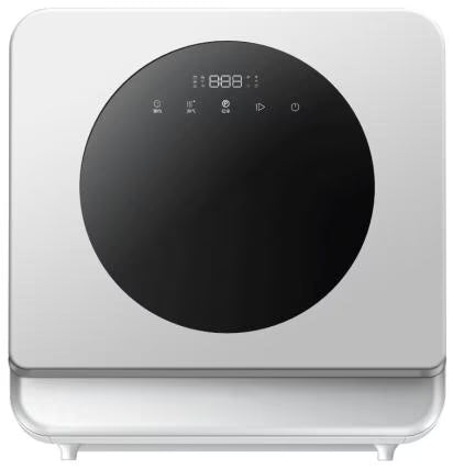 Countertop  Portable Dishwasher with Large Display 2 In 1 Self-Priming Water 72a?? High Temperature Drying