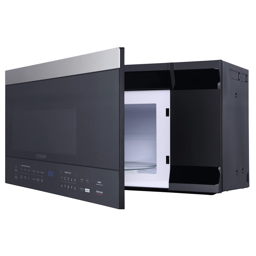 Cosmo 5 Piece Kitchen Appliance Package With 30" Electric Cooktop 30" Single Electric Wall Oven 30" Over-the-range Microwave French Door Refrigerator & 24" Built-in Fully Integrated Dishwasher