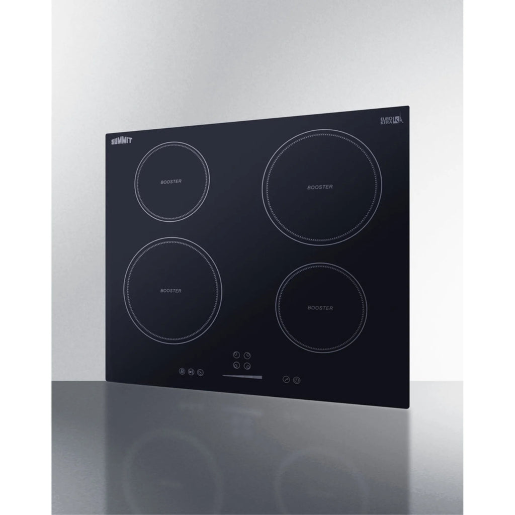 24" Wide 208-240V 4-Zone Induction Cooktop