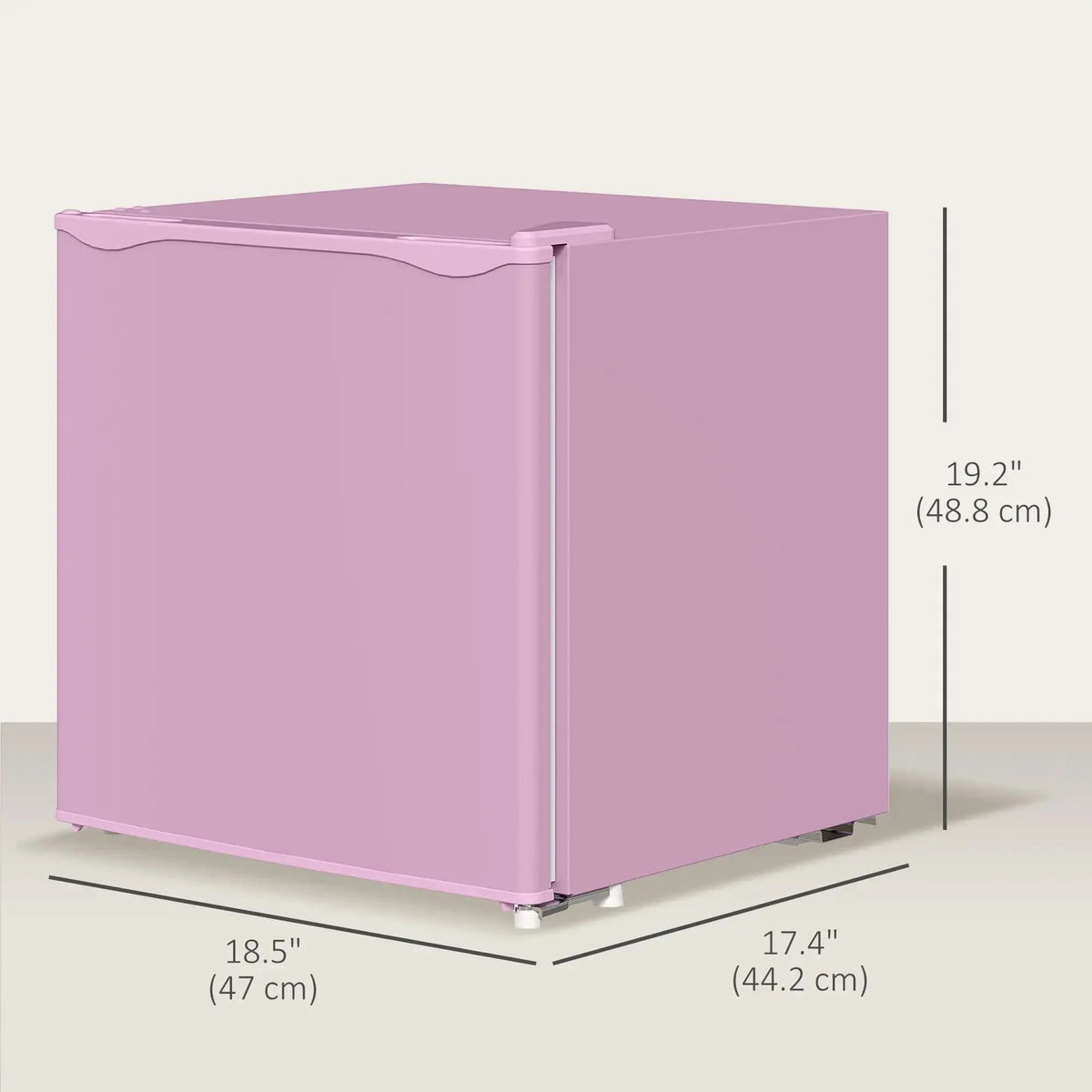 Resenkos 1.1 Cu.Ft Countertop Mini Freezer, Compact Upright Freezer with Removable Shelves, Red
