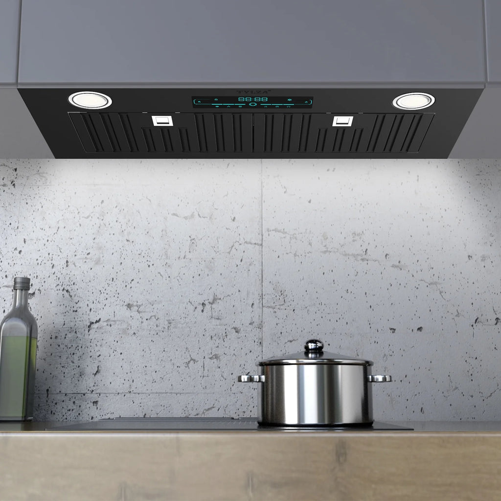 30" Under Cabinet Range Hood Kitchen Stove Vent Hood, with 900 CFM, 4 Speed Gesture Sensing&Touch Control Panel