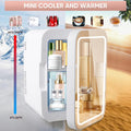 Skincare Fridge, 4L/6 Can Cosmetic Fridge for Bedroom, Office, Car