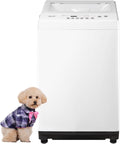 Smad Compact Washing Machines 1.7 Cu ft Single Use in Schools and apartments 12lbs White Washer