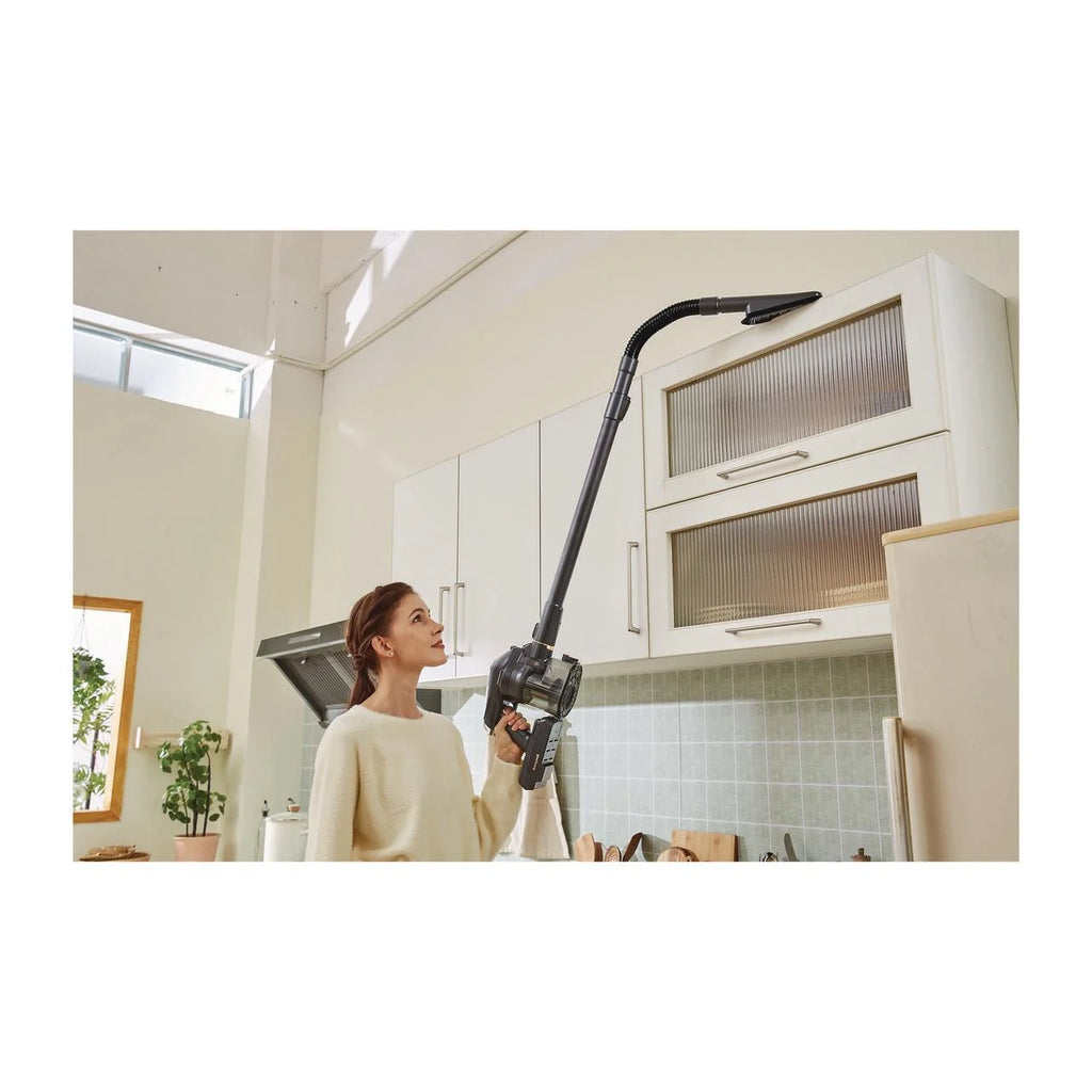 Honeywell Aeromax Pro VC16 Cordless Vacuum, 8.5" Cleaning Path, Dark Silver
