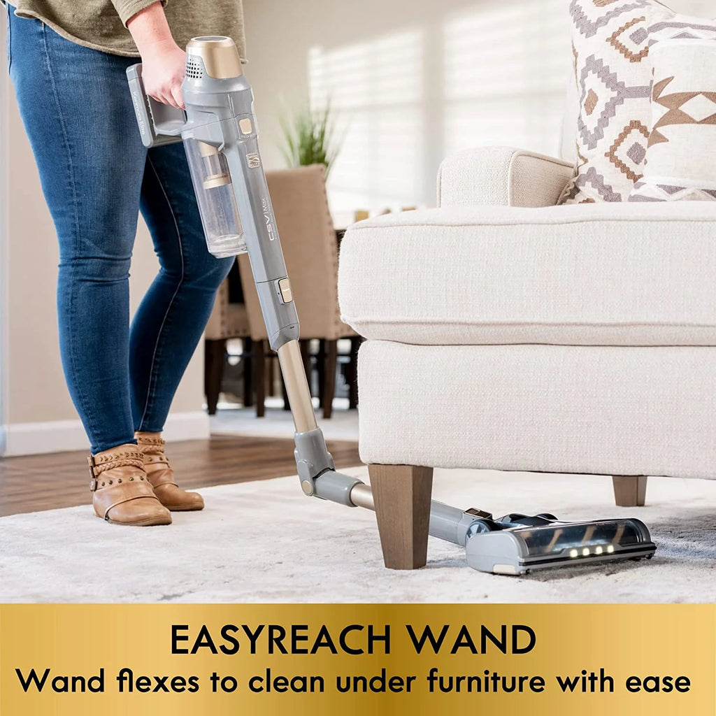 Kenmore DS4095 Brushless Cordless Stick Vacuum Cleaner, 21.6V, Gold, 9.66lbs