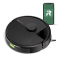 iRobot Roomba 105 Vac Robot Vacuum and Self-Charging Dock with Intense Power Lifting Suction, LiDAR�?Navigation, Multi-Surface Cleaning,