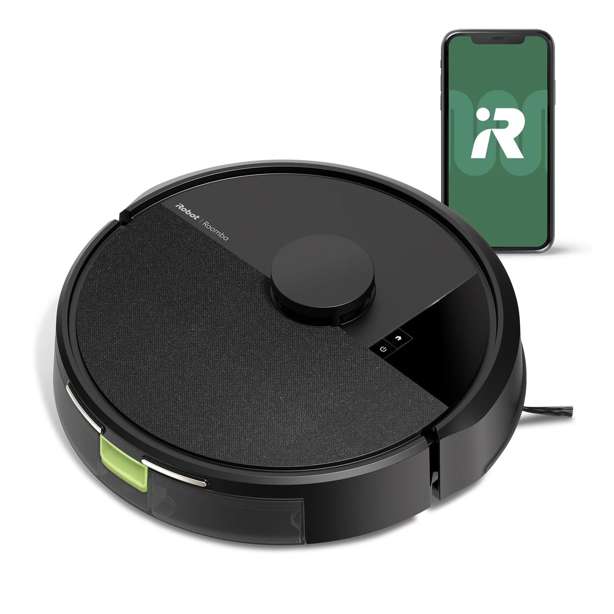 iRobot Roomba 105 Vac Robot Vacuum and Self-Charging Dock with Intense Power Lifting Suction, LiDAR�?Navigation, Multi-Surface Cleaning,