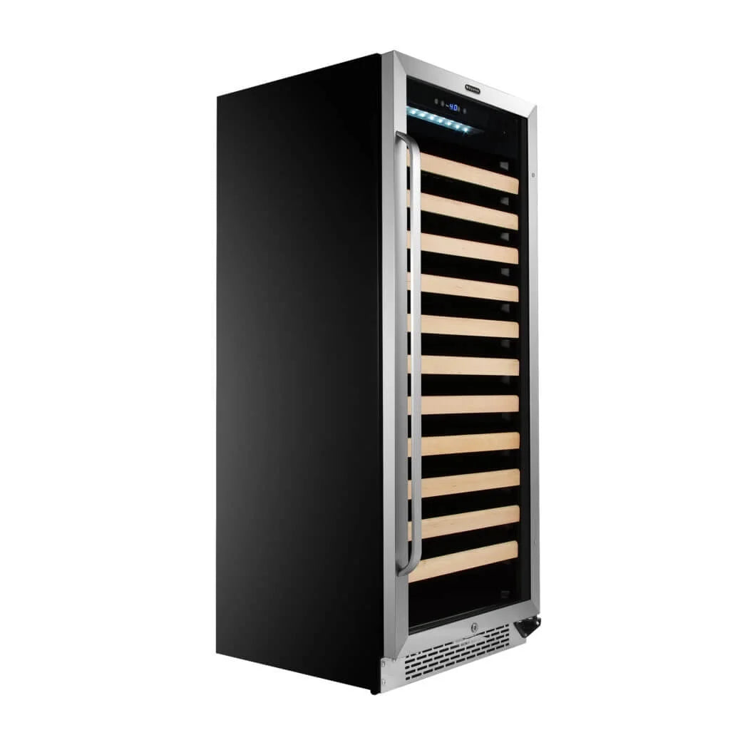 Whynter 24 inch Wine Cooler Refrigerator, 54 Bottle Wine Fridge with Stainless Steel Glass Door