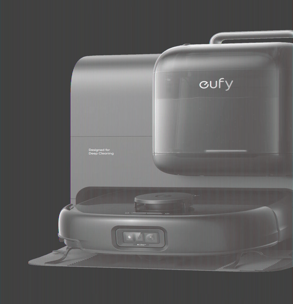 eufy Robot Vacuum Omni E28, HydroJet System , Portable Deep Cleaner, Turbo Suction, DuoSpiral? Detangle Brushes, CornerRover? Arm