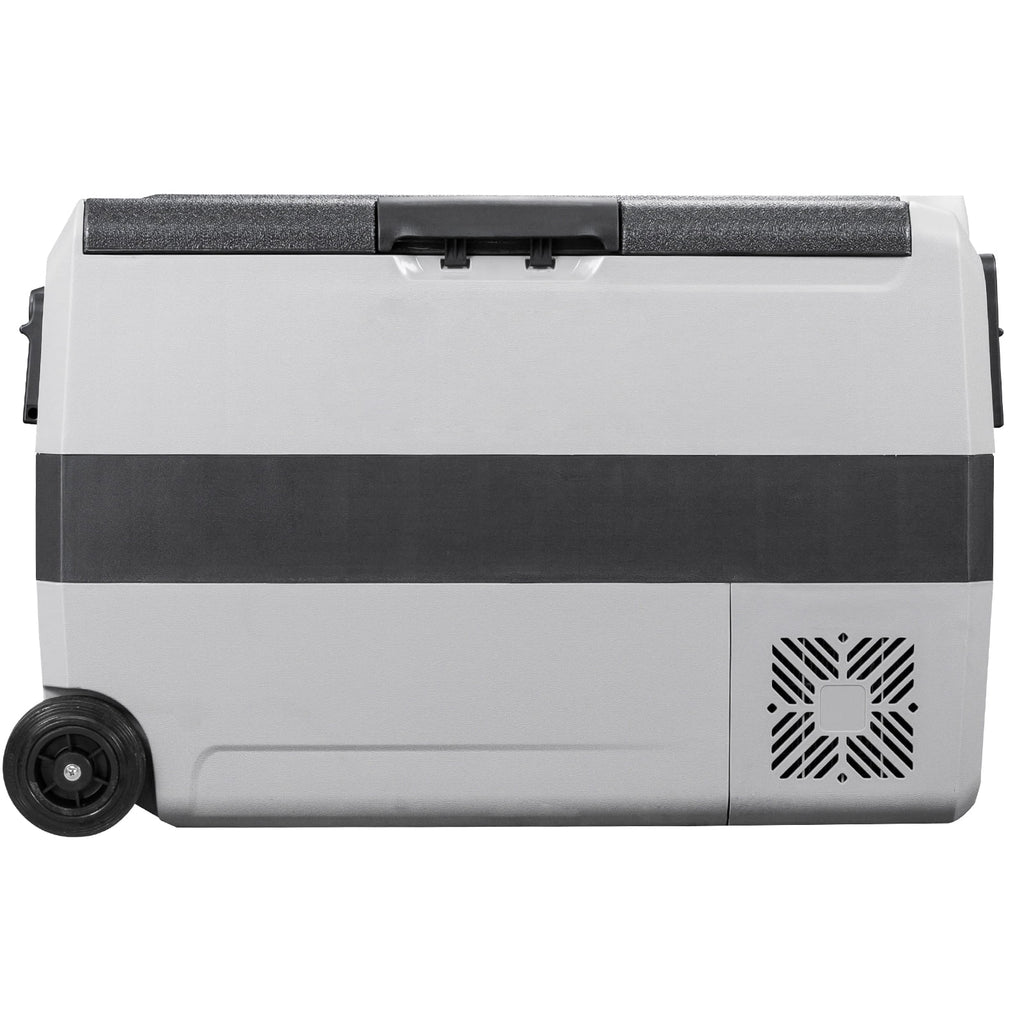 VEVOR Car Refrigerator 48Qt, Dual Zone Car Fridge Freezer12/24V DC & 110-240V AC Electric Compressor Cooler for Truck Vehicle RV