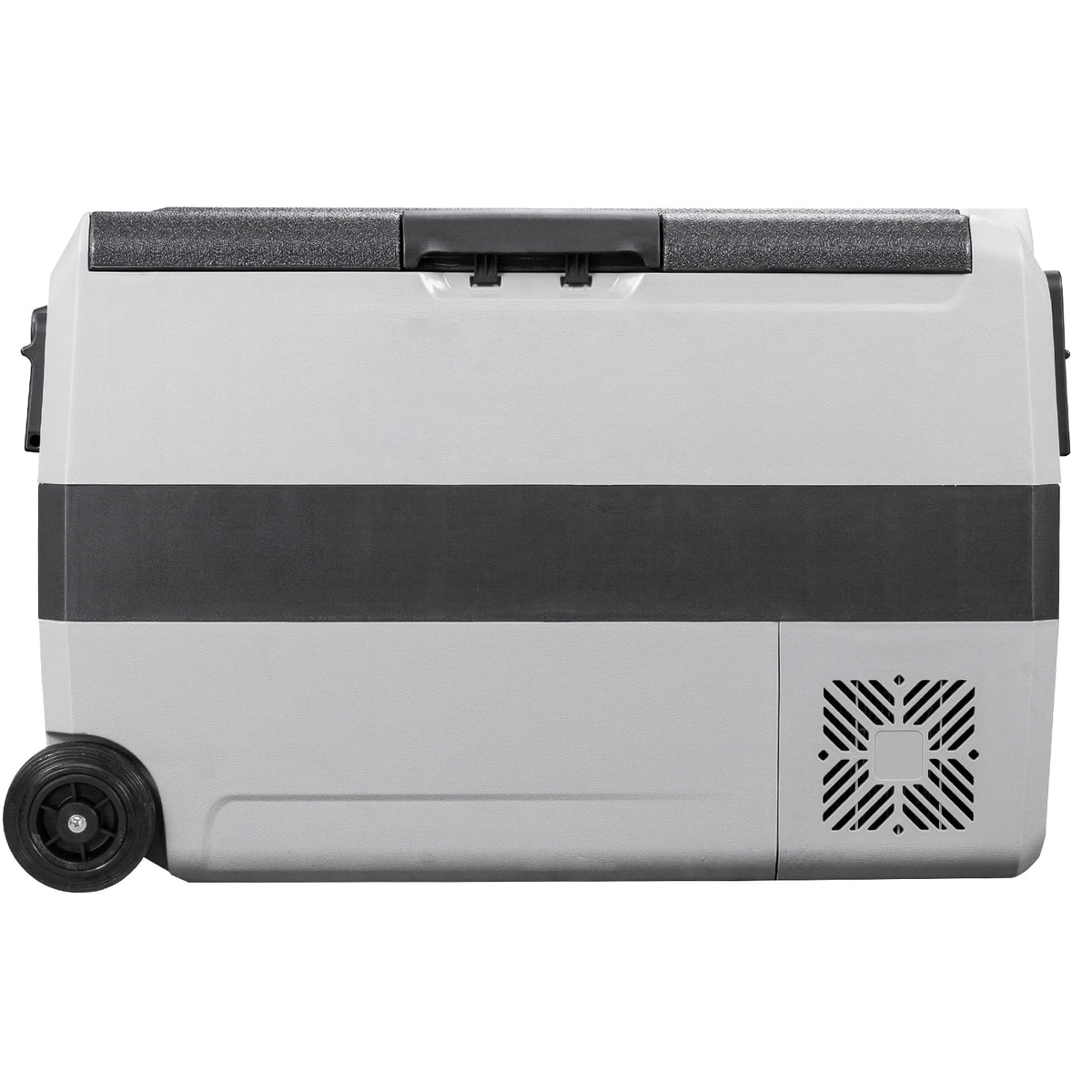 VEVOR Car Refrigerator 48Qt, Dual Zone Car Fridge Freezer12/24V DC & 110-240V AC Electric Compressor Cooler for Truck Vehicle RV