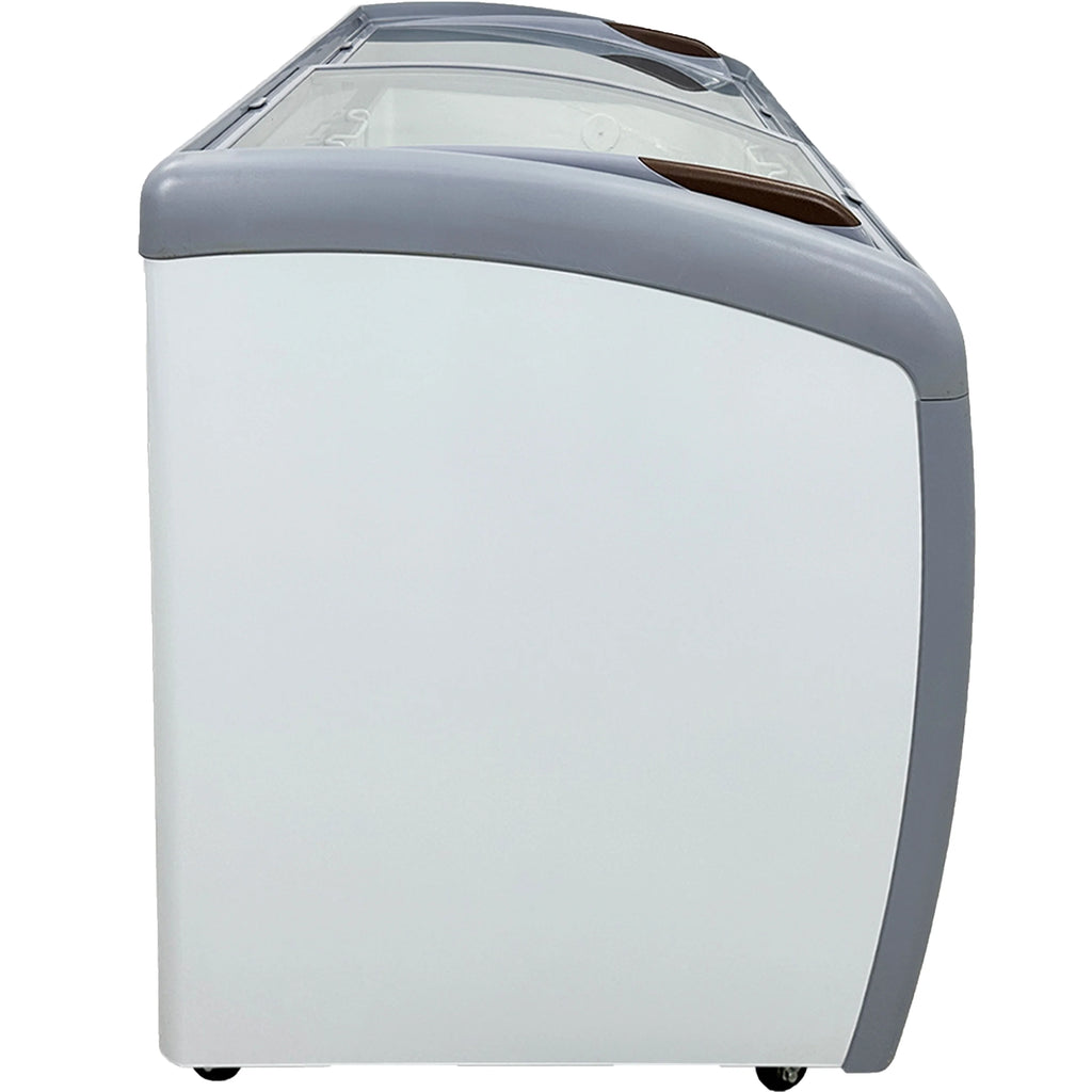 Elite Kitchen Supply 9.2 cu ft Commercial Ice Cream Freezer, White