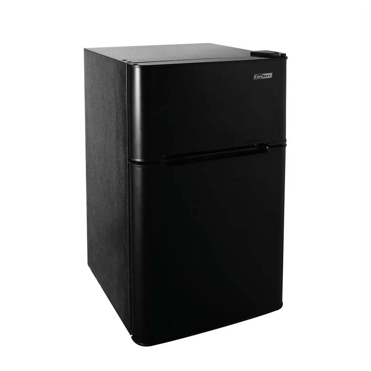 Conserv 19" BLACK Compact 2 Door Mini Refrigerator 3cf Reversible Door 110V