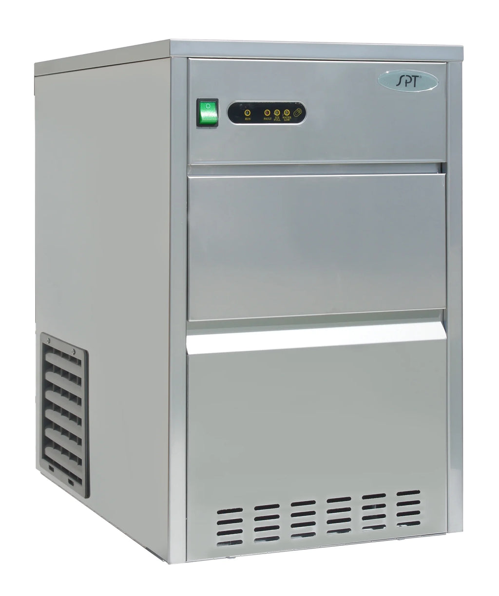 Sunpentown&nbsp;66 lbs automatic stainless steel ice maker