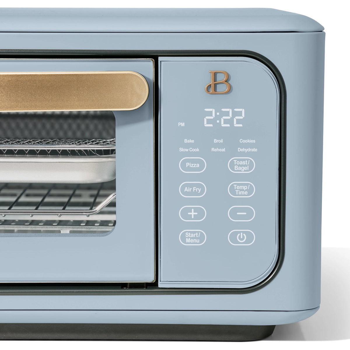 Beautiful Infrared Air Fryer Toaster Oven, 9-Slice, 1800 W, White Icing by Drew Barrymore