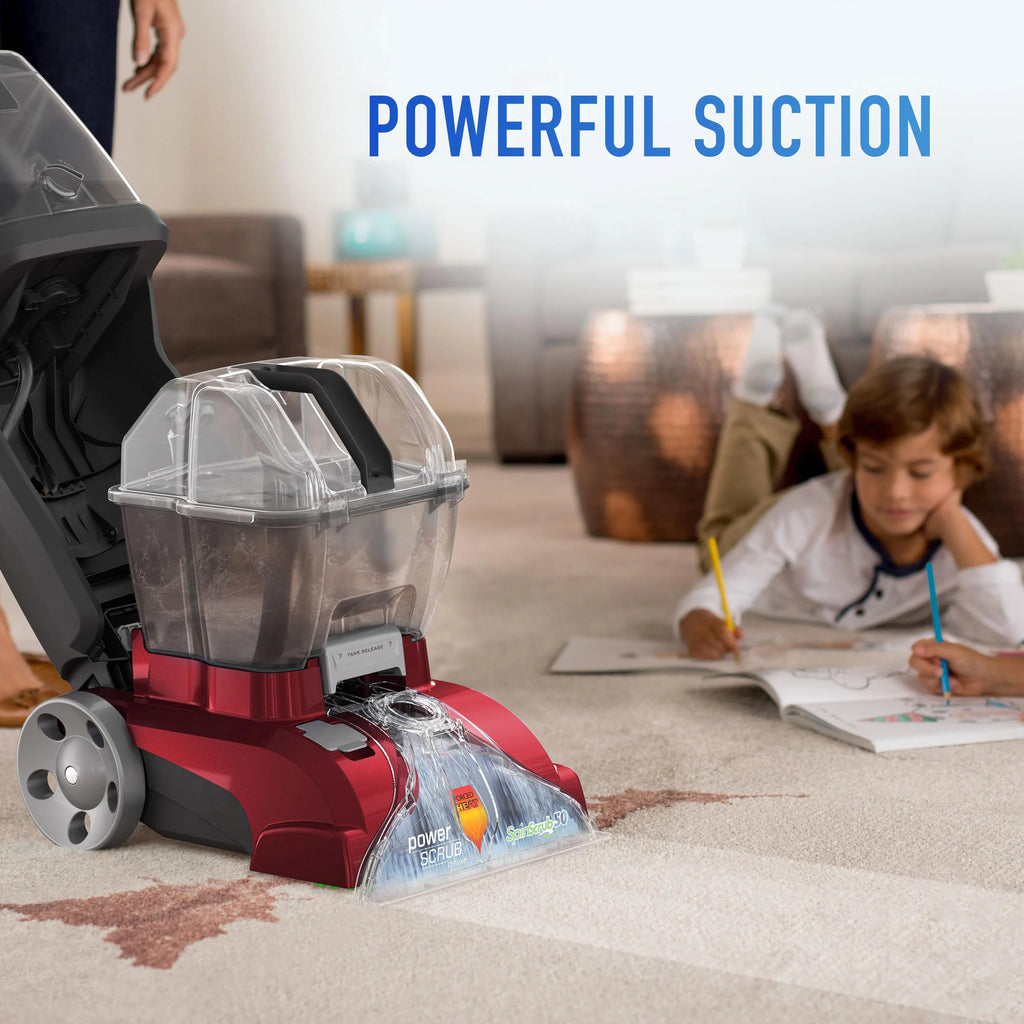 Hoover PowerScrub Deluxe Upright Carpet Cleaner Machine, FH50150V
