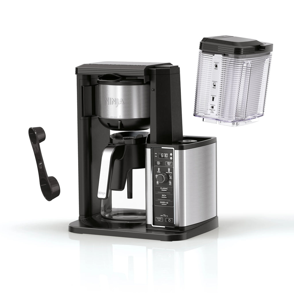 Ninja Hot & Iced Coffee Maker, Single Serve to 10 Cup Carafe, Drip, Rapid Cold Brew, CM360 Black