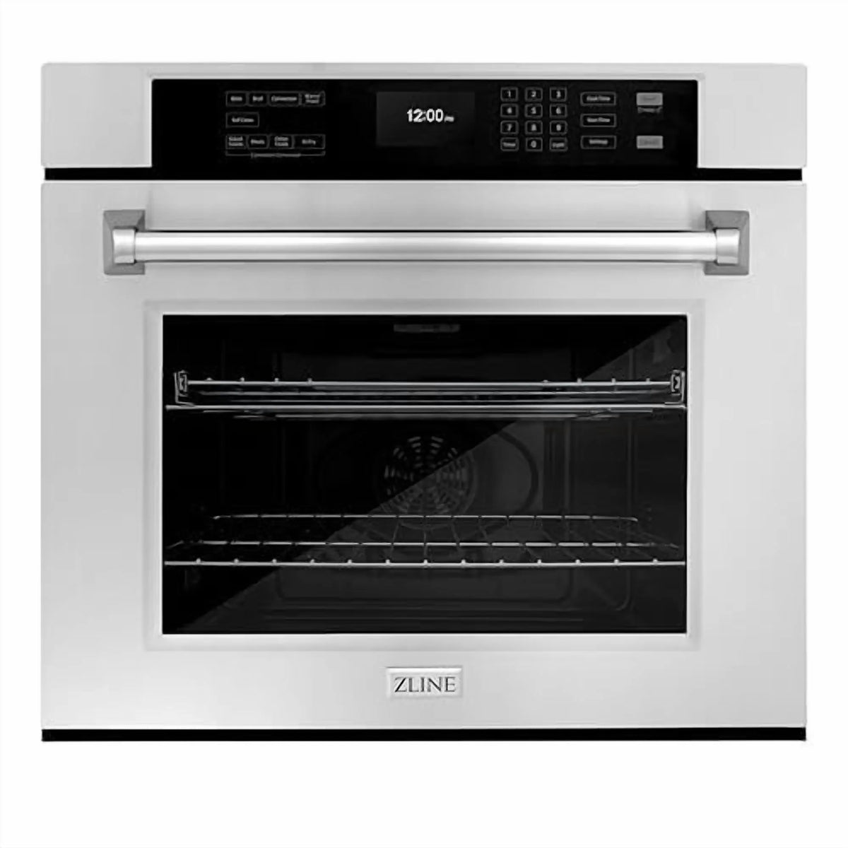 ZLINE 30 in. Professional Convection Single Wall Oven with Air Fry and Self Clean in Stainless Steel (WAS-30)