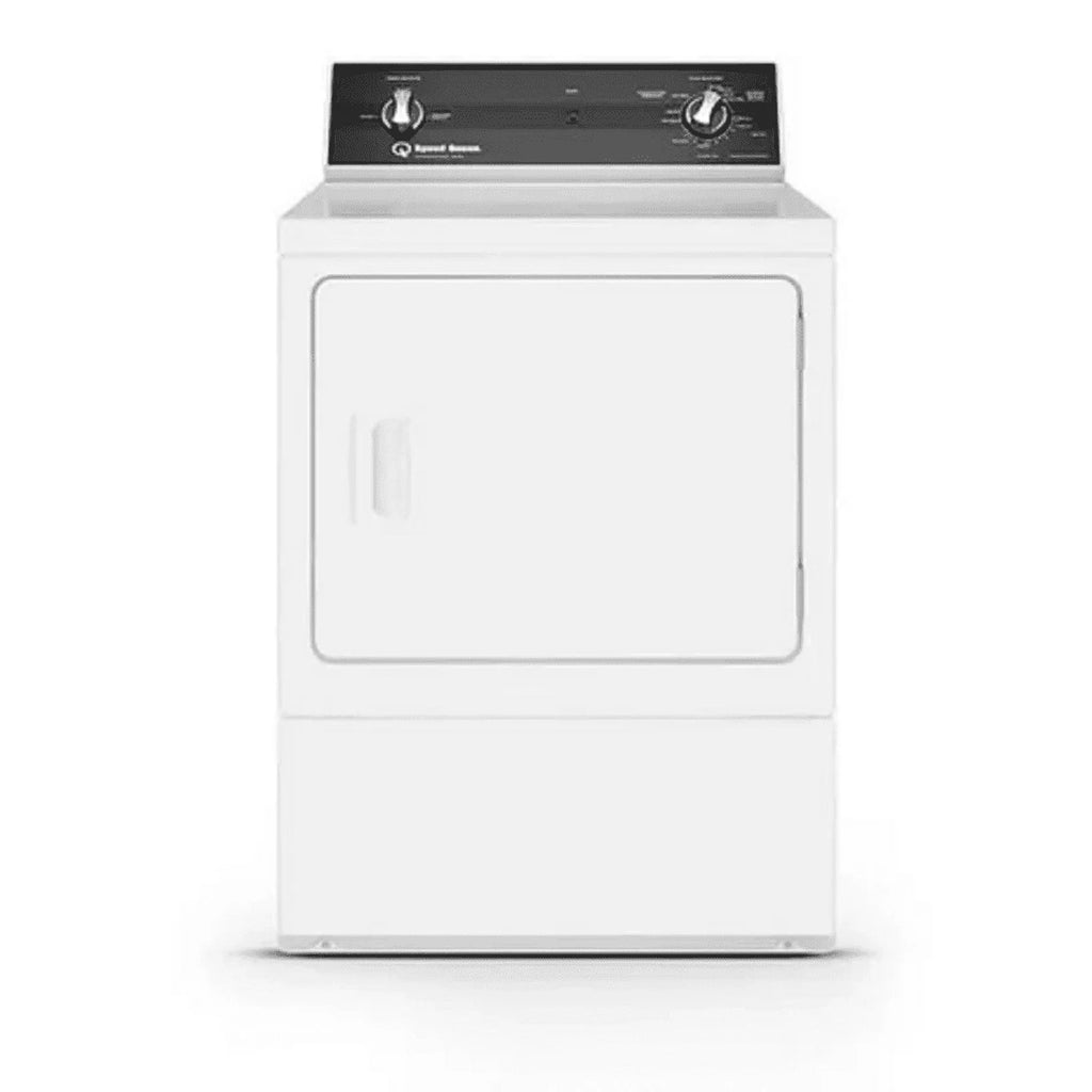 Speed Queen DR3003WG 7 Cu. Ft. White Gas Dryer with Sanitize, White