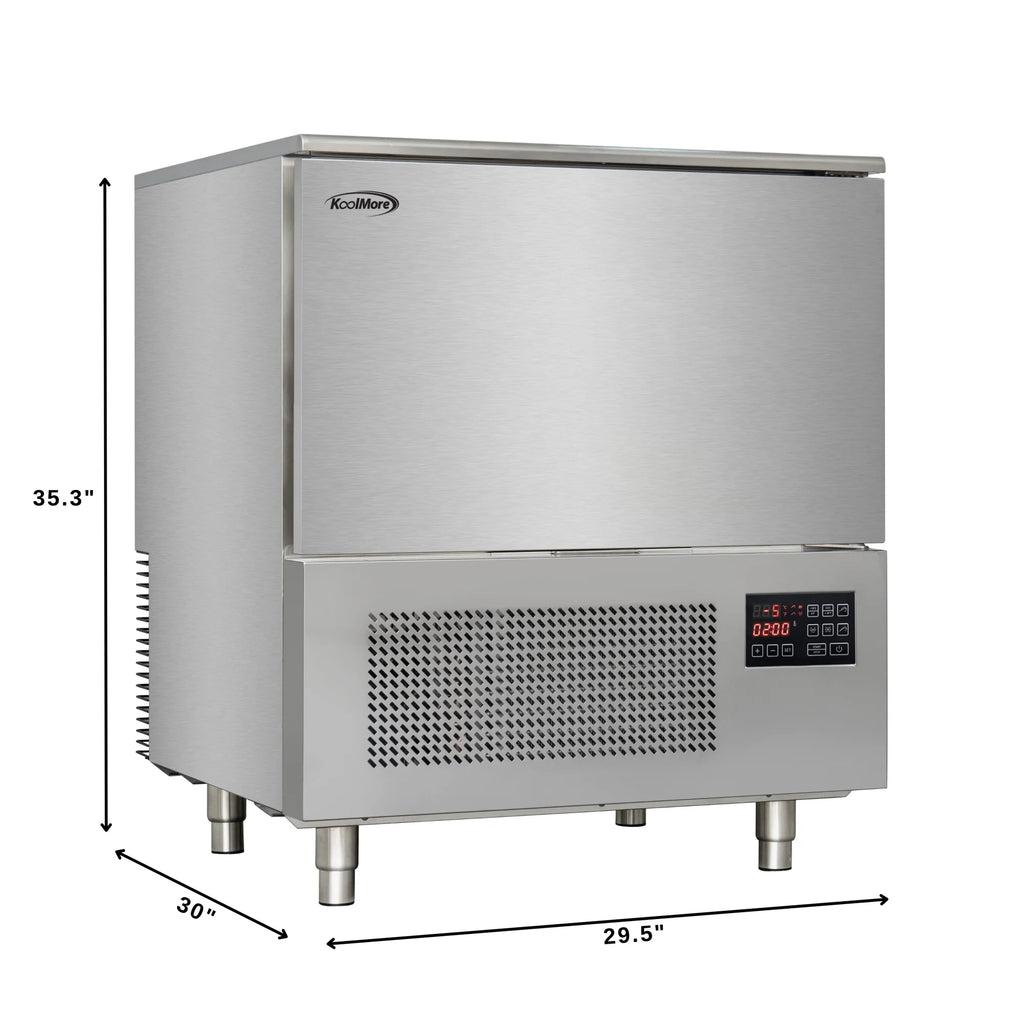 Commercial 10 Pan Reach-in Blast Chiller 88 lbs Rapid Chill / 77 lbs Rapid Freeze