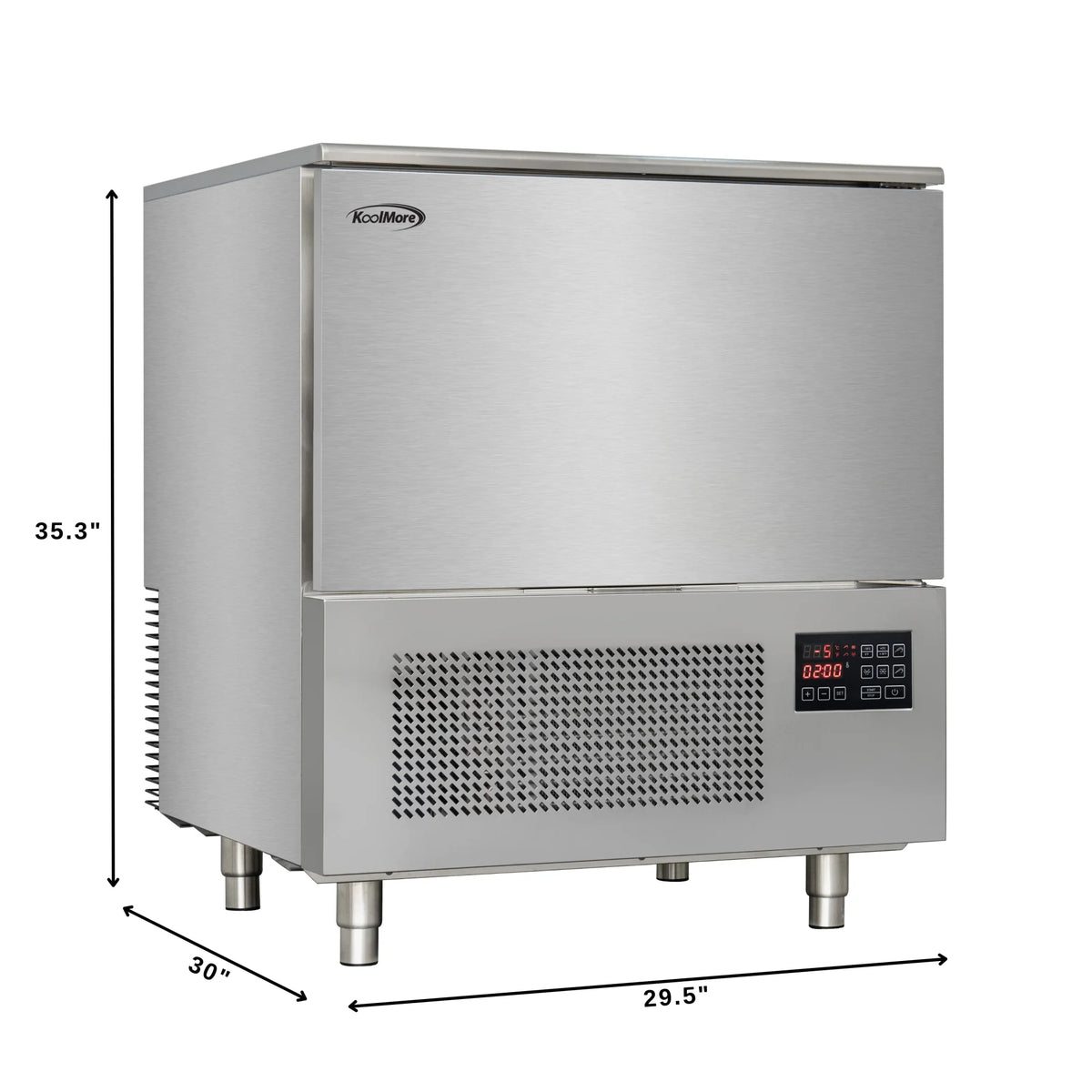 Commercial 10 Pan Reach-in Blast Chiller 88 lbs Rapid Chill / 77 lbs Rapid Freeze