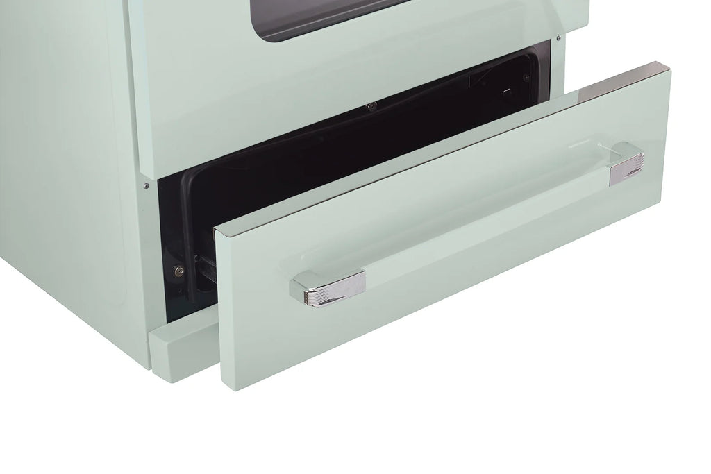 Unique Classic Retro 30" 3.9 cu/ft Freestanding Gas Range with Convection Oven and Sealed Burners