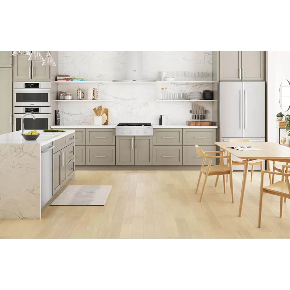 Bosch HBL87M53UC 30 inch 800 Series Stainless Single Electric Convection Wall Oven w/ Built-In Microwave