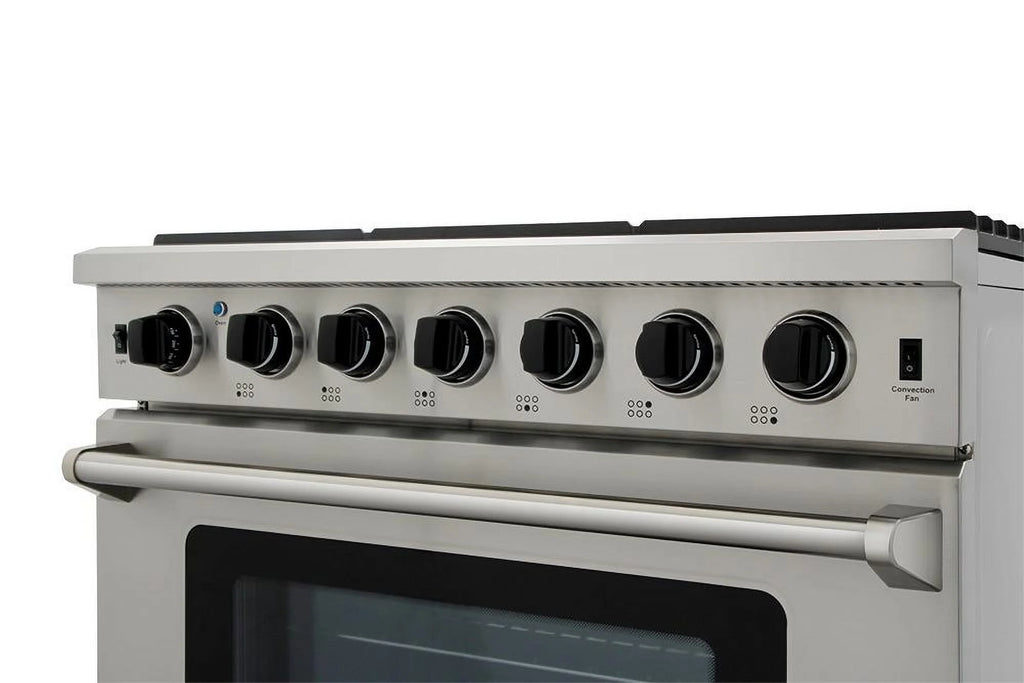 Thor Kitchen Lrg3601ulp Liquid Propane Propane 36" 6.0 Cu. Ft. Single Oven Professional