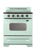 Unique Appliances Oven 30.0 in 3.9 cu/ft Electric Freestanding Range in Marshmallow White
