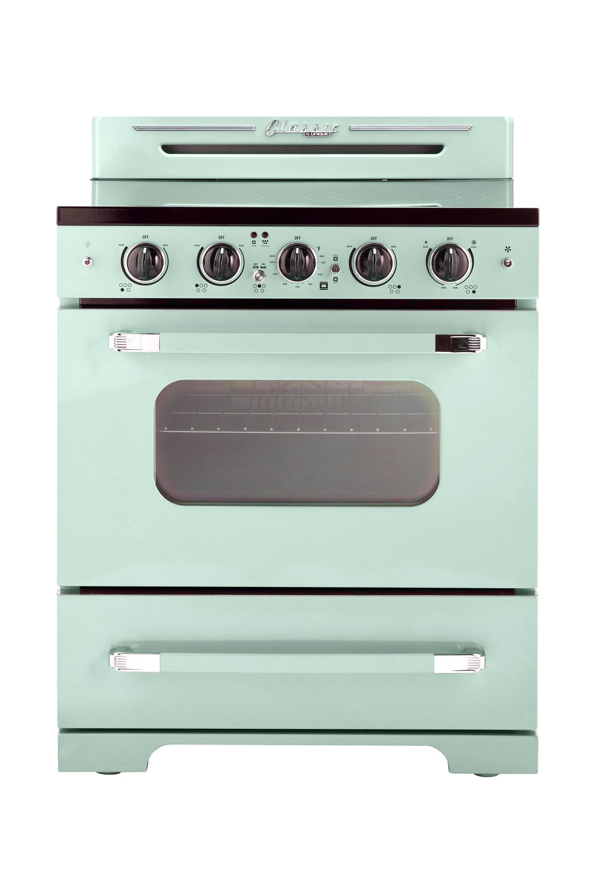 Unique Appliances Oven 30.0 in 3.9 cu/ft Electric Freestanding Range in Marshmallow White