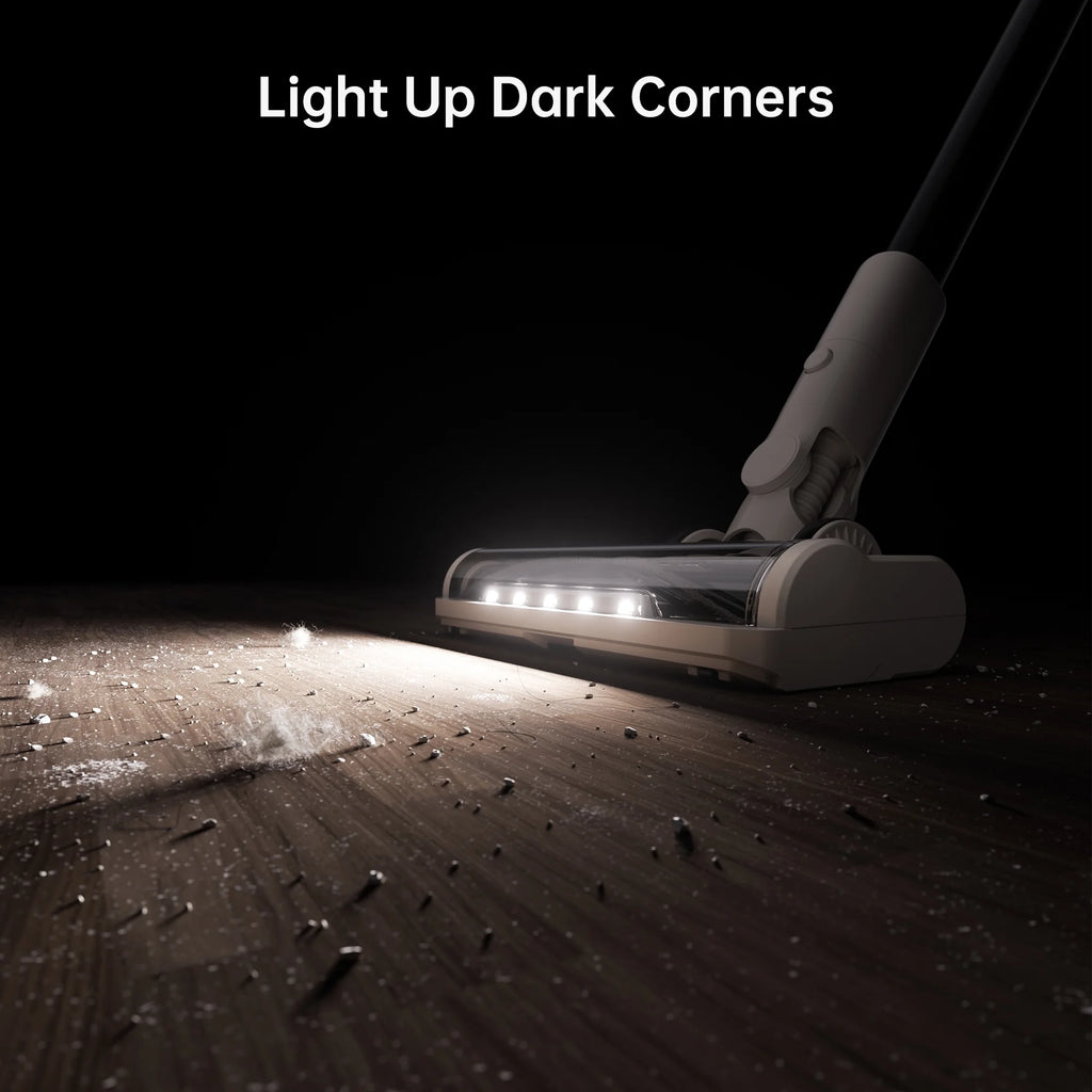 dreame U10 Cordless Stick Vacuum 100AW Suction Power 40-Minute Runtime LED Light