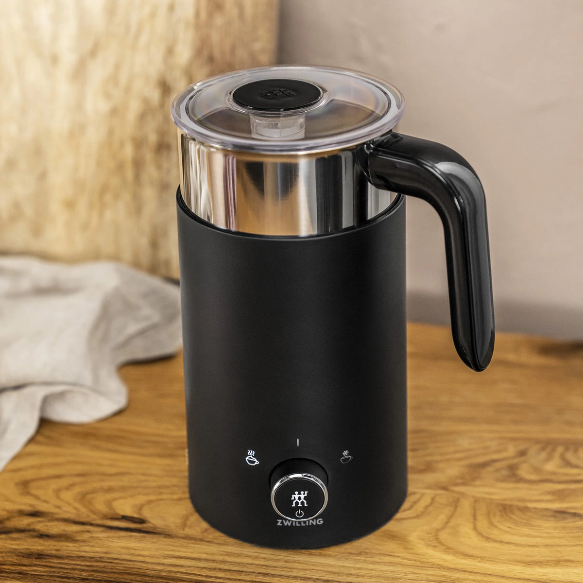 ZWILLING Enfinigy Milk Frother, Silver