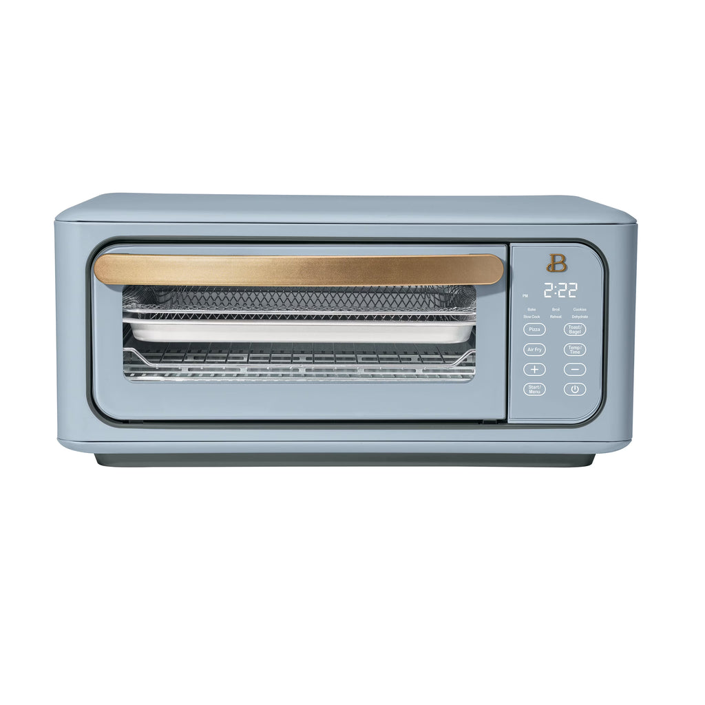 Beautiful Infrared Air Fryer Toaster Oven, 9-Slice, 1800 W, White Icing by Drew Barrymore