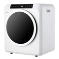 BAYUELSWU 3.5 Cu.Ft Portable Clothes Dryer, 1300W Clothes Dryer with Stainless Steel Tub, Front Load Tumble Laundry Dryer with LCD Touch Panel, 110V Portable Dryer for Laundry, Apartments, Dorms