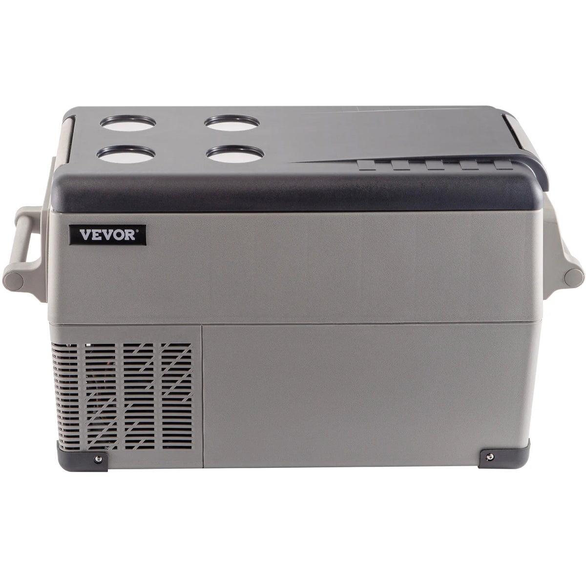 BENTISM 22L Portable Car Refrigerator, 23 Quart RV Fridge, 12/24V DC & 110-240V AC Vehicle Car Truck Boat Mini Electric Cooler for Driving Travel Fishing Outdoor and Home Use