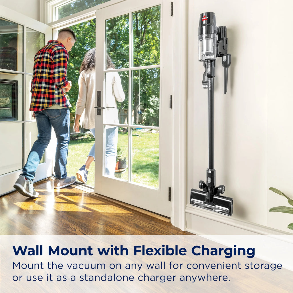 Bissell PowerLifter Lightweight Cordless Vacuum w/ Removable Battery, 35-min runtime, LED Lights, Removable Hand Vac, Black, 3789X