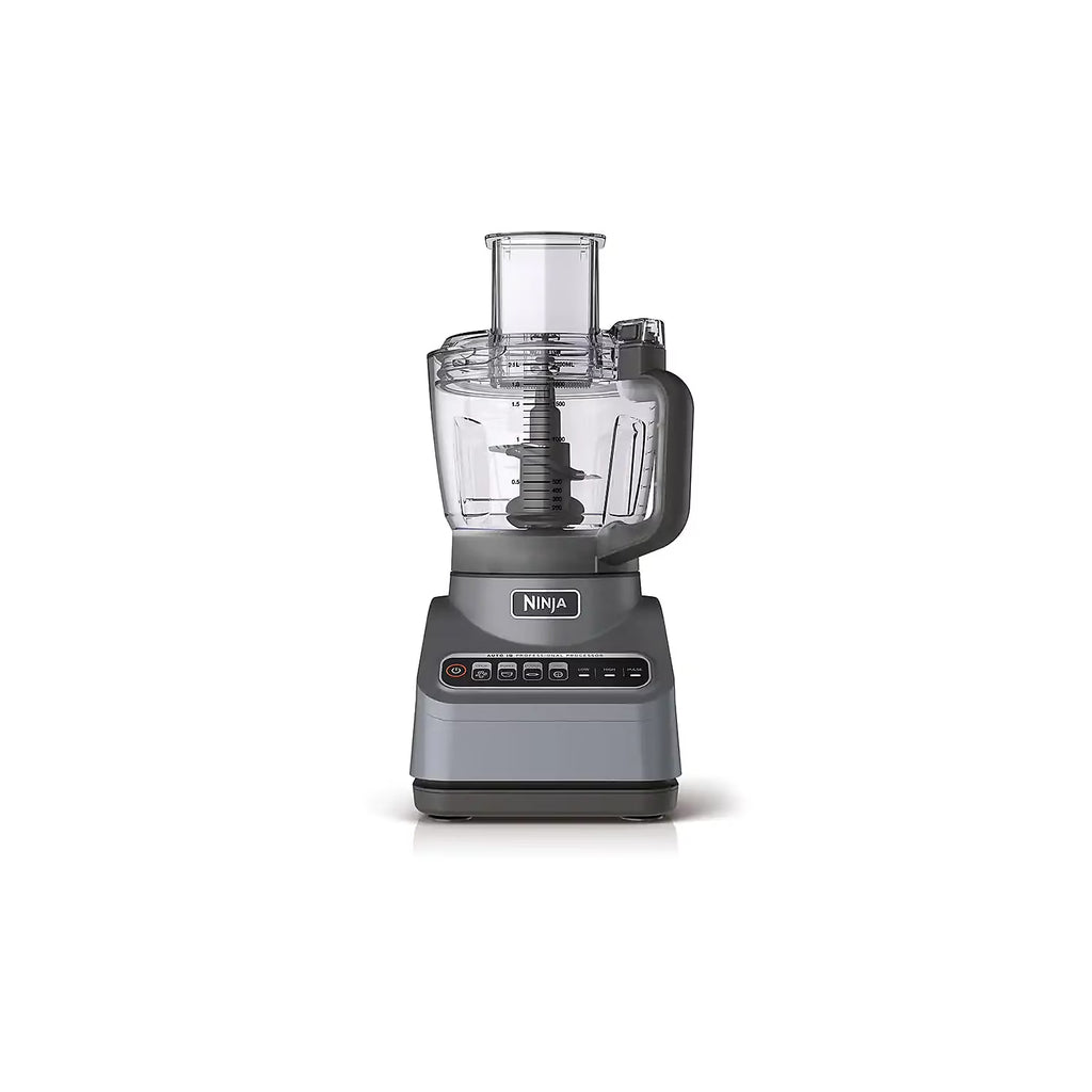 Ninja Professional 9 Cup Food Processor, 850 Watts, Auto-iQ 3 Presets, Chop, Dough, Slice, Shred, BN600 Silver