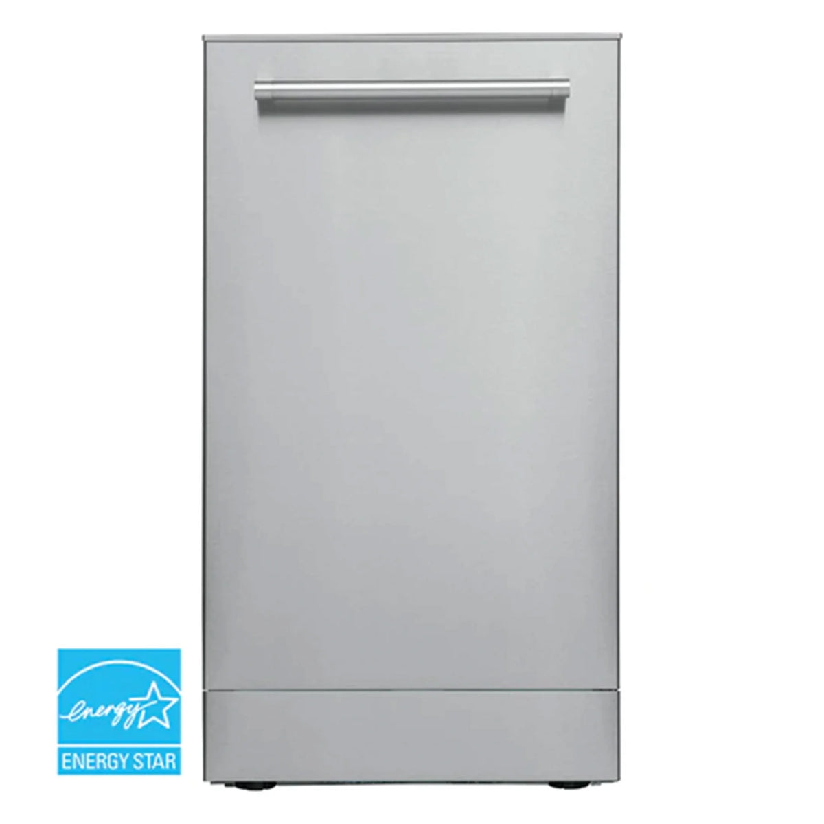 Avanti 18-Inch Built In 6 Cycle Compact Kitchen Dishwasher, Stainless Steel