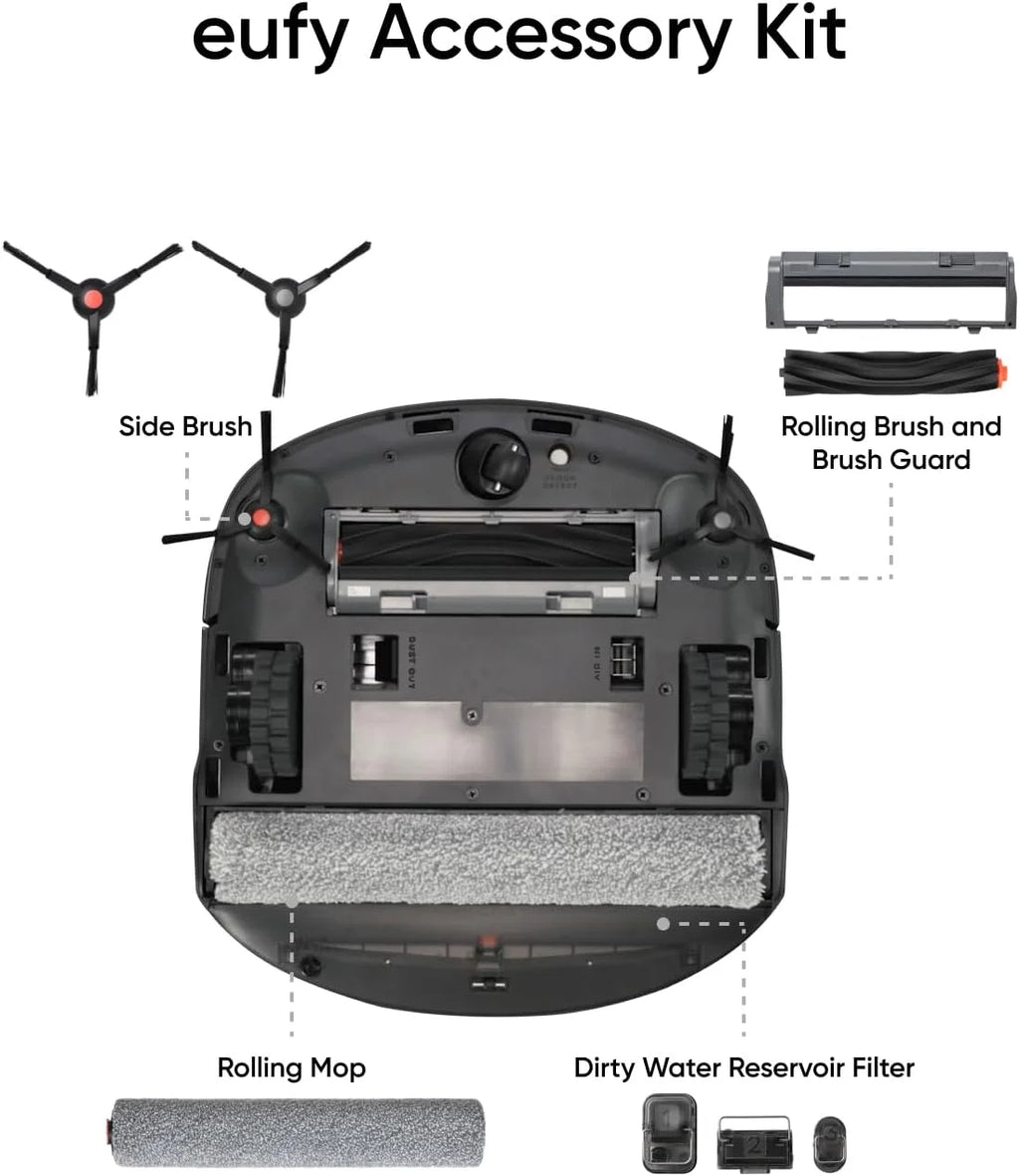 eufy S1 Pro Robot Vacuum Omni and S1 Pro Accessory Kit