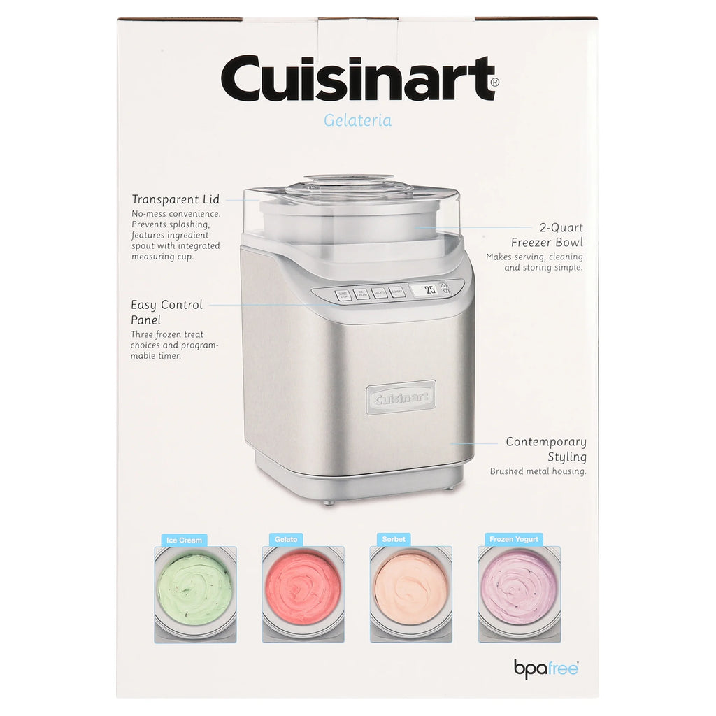 Cuisinart Ice Cream/Yogurt Makers Cool Creations? Ice Cream Maker