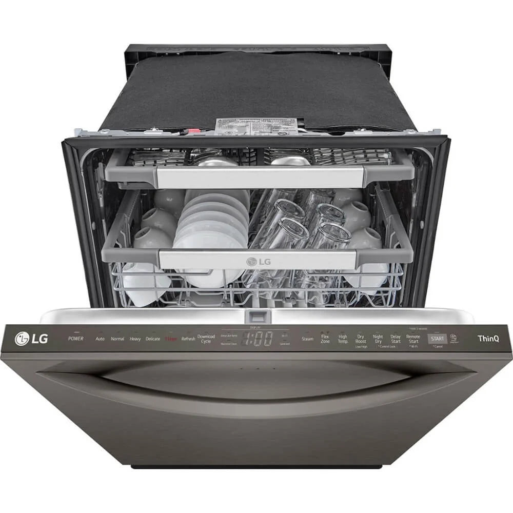 LG LDTH7972D 42 dBA Black Stainless Steel Top Control Dishwasher