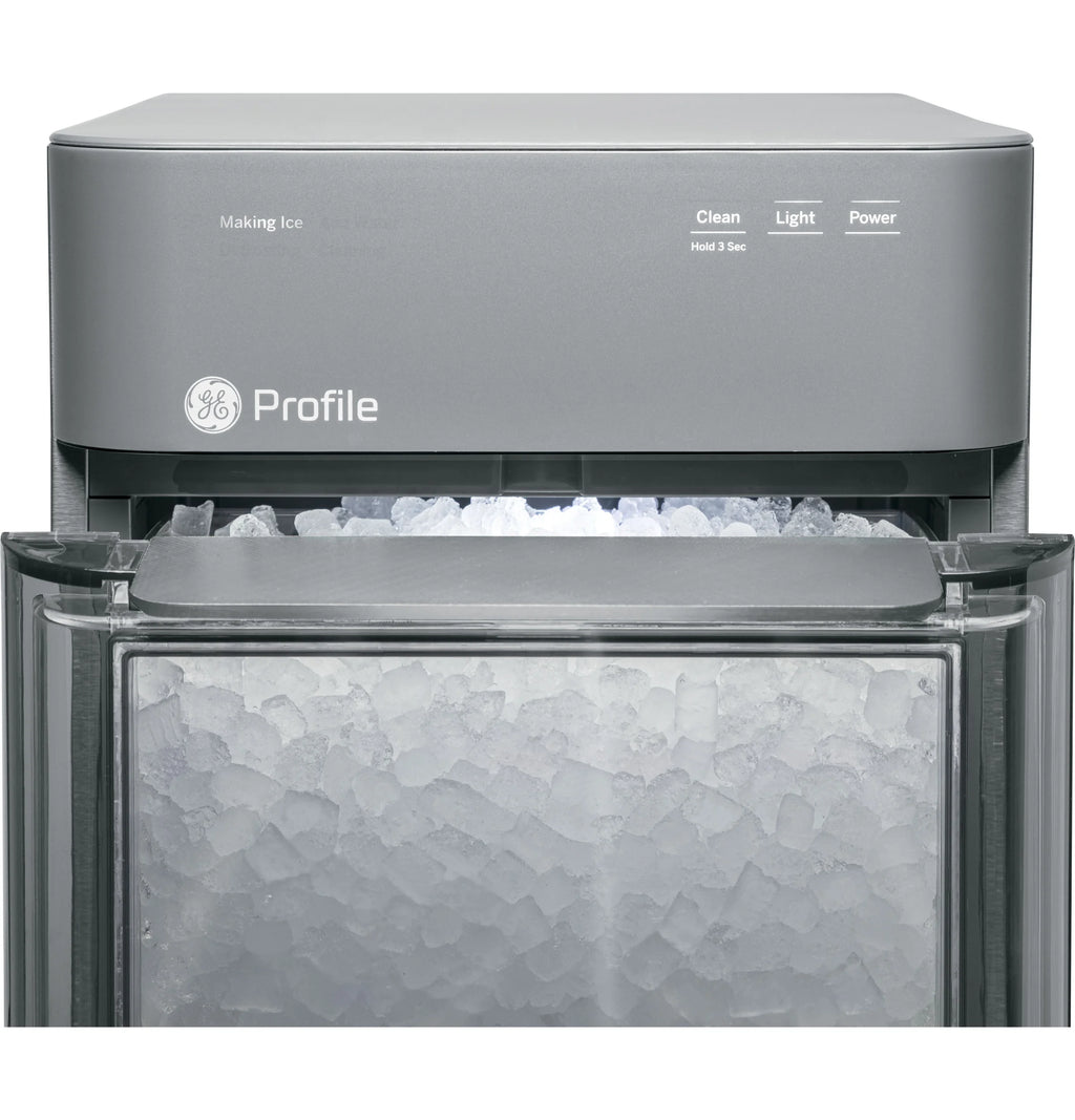 GE Appliances Opal 2.0 Countertop Nugget Ice Maker, 38 lb Maximum Output, Industrial