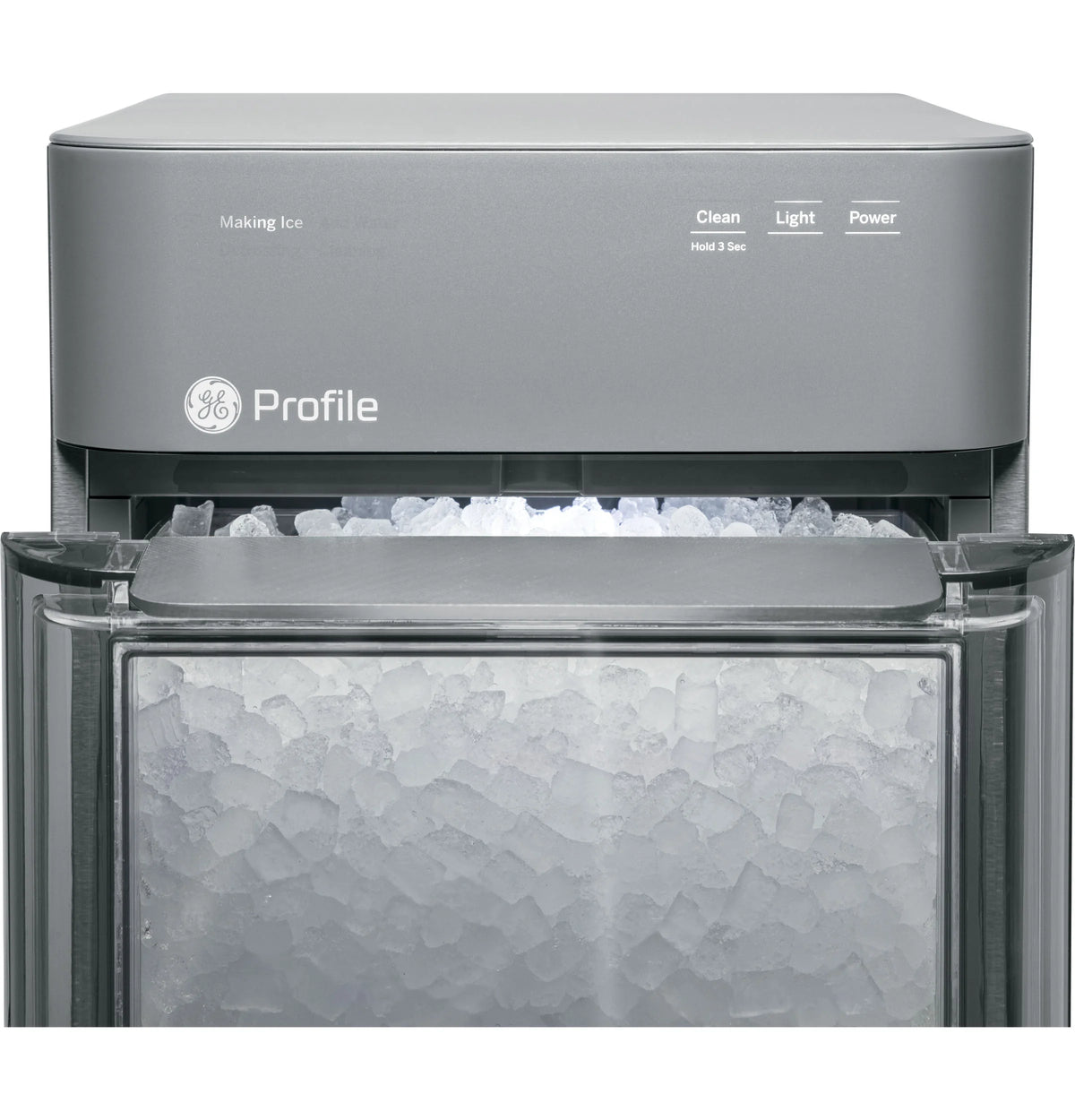GE Appliances Opal 2.0 Countertop Nugget Ice Maker, 38 lb Maximum Output, Industrial