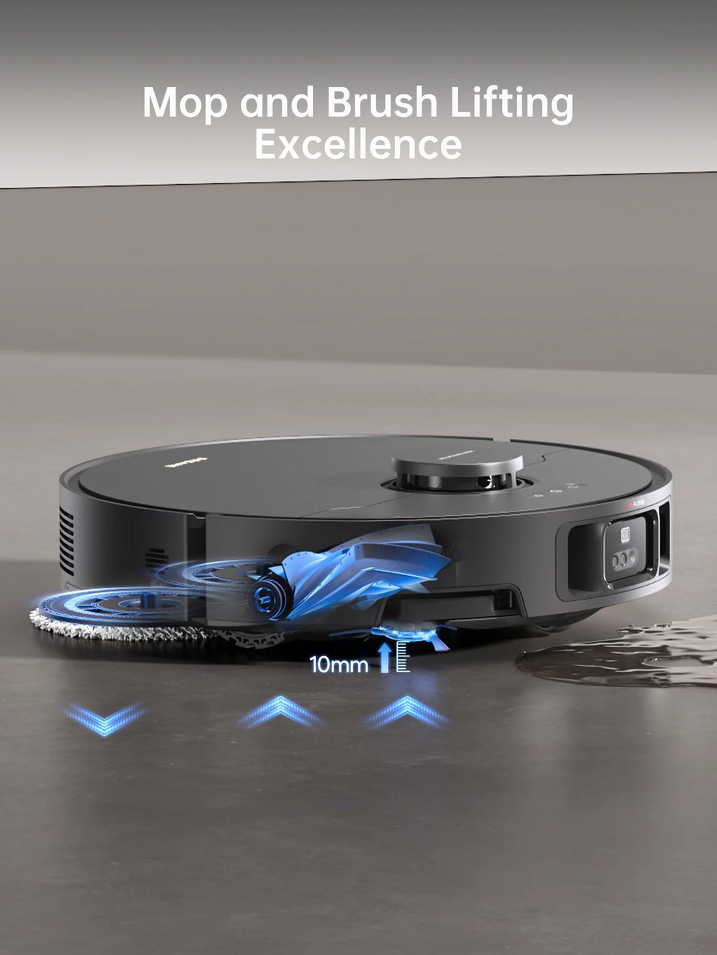 dreame L40 Ultra Robot Vacuum with Removable & Liftable Mop, Extendable & Liftable SideBrush, 11,000Pa Suction, 149a?? Mop & Washboard Self Cleaning, Auto-Empty, Auto Refill, Voice Control